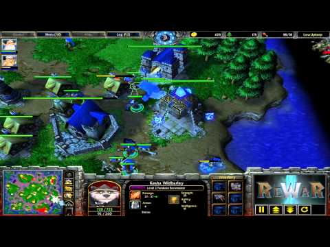 EA_Captain (HU) vs Rus_buWS (HU) - WarCraft 3 gameplay - RN191