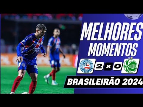 Bahia 2x0 juventude (melhores momentos Brasileirão 2024