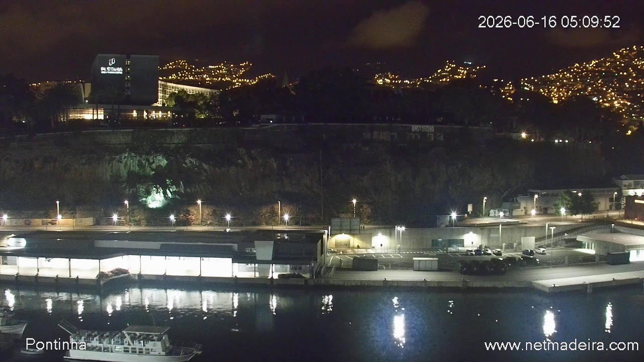 Live webcam view of Funchal Bay & Harbour Panorama