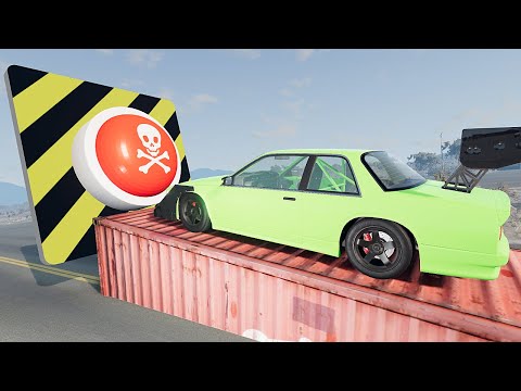 DO NOT Push this RED and DANGEROUS BUTTON! #2 🥵 BeamNG.drive