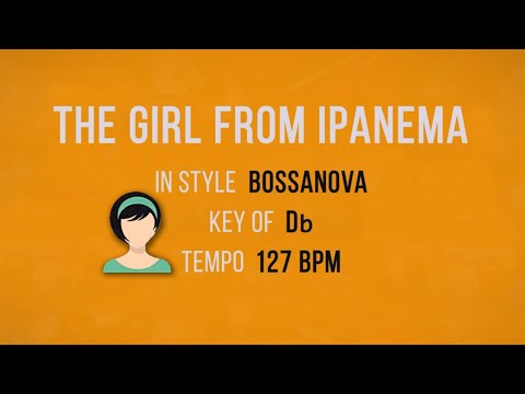 The Girl From Ipanema - Karaoke Female Backing Track