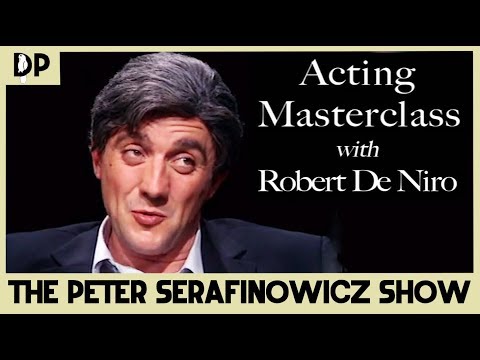 Acting Masterclass with Robert de Niro - The Peter Serafinowicz Show