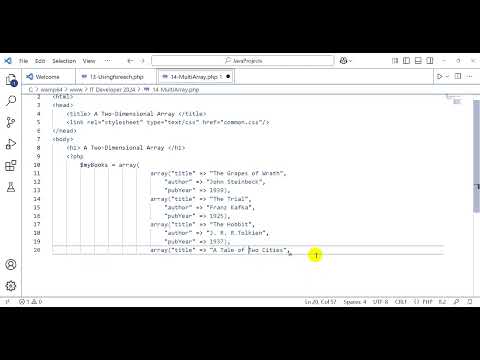 21 Php Multidimensional Arrays Array Php Developer