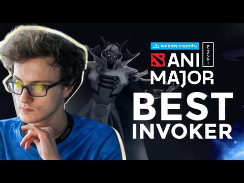 Best Invoker Players of WePlay AniMajor