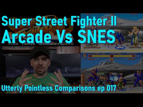 Super Street Fighter II Arcade Vs SNES