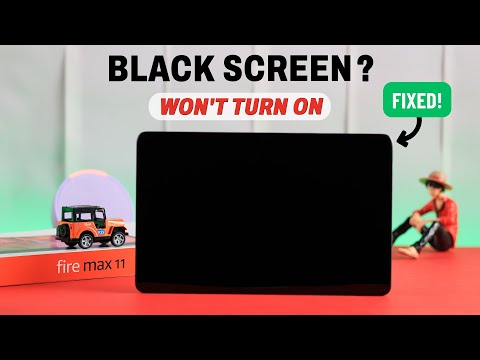 Amazon Fire Tablet Won't Turn on? - Fixed Black Screen!