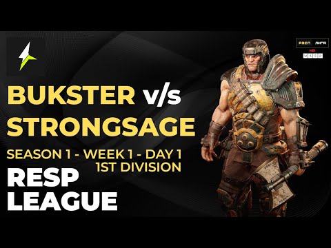 RESP LEAGUE S1:W1:D1:DIV1 - BUKSTER v/s STRONGSAGE, ZenAku commentary - Quake Champions