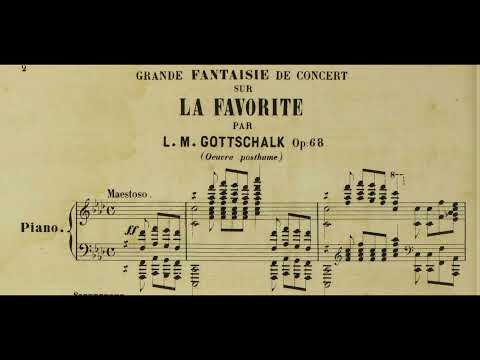 L.M. Gottschalk - Selected Works for Piano