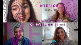 ABÜ İç Mimarlık ve Çevre Tasarımı Öğrencilerinden Online Eğitimi Sürec