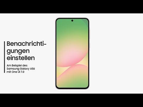 Galaxy Smartphone: Benachrichtigungen einstellen