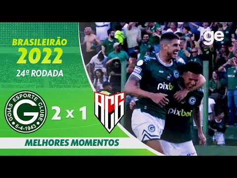 Gols e lances de Goiás x Atlético-GO