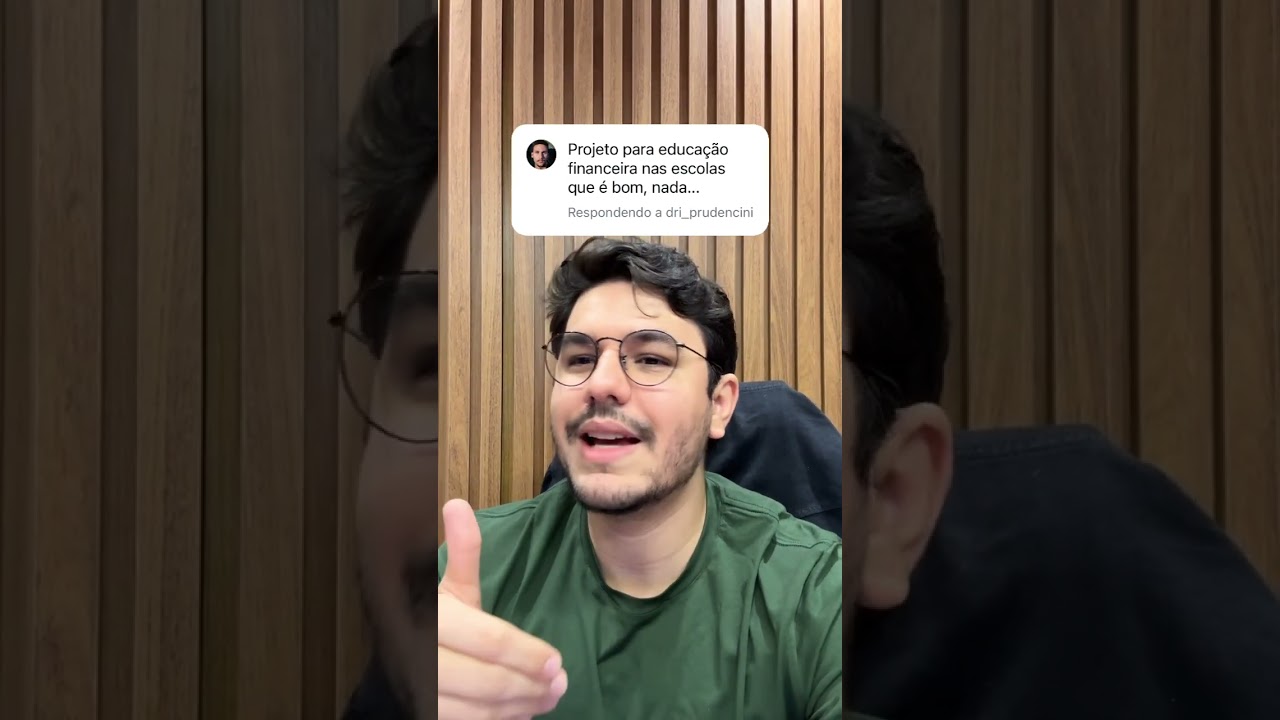 A verdade é que nunca teremos educação financeira nas escolas