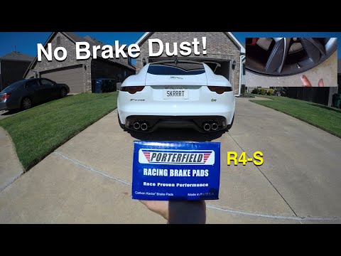 Jaguar F-Type Brake Pad DIY: Porterfield R4-S Review