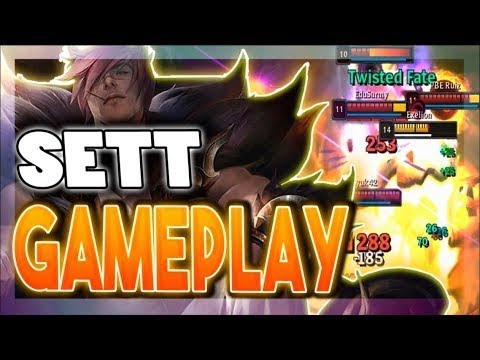 NUGURI DESTROYING WITH SETT! - FPX Nuguri Plays Sett  League of Legends
