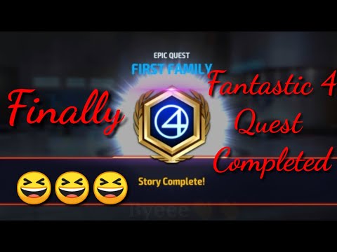 Fantastic 4 epic quest completed 😆😆😆😆