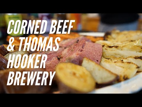 Corned Beef and Cabbage & THOMAS HOOKER BREWERY...