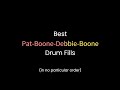 Top 5 "Pat-Boone-Debby-Boone" drum fills, an essential for 70s/80s/90s rock ballads 🔥🥁🔥