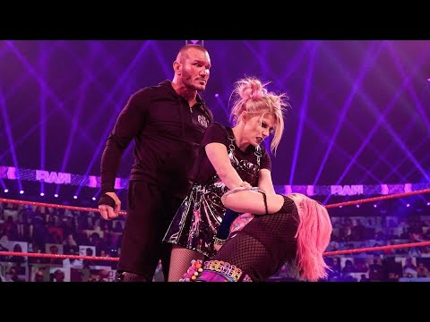 Asuka vs Alexa Bliss Raw Women’s Title Match 25 Jan 2021 Full Match Randy Orton RKO Alexa Bliss