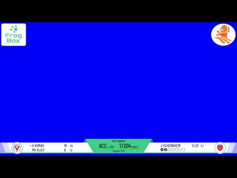 KNCB - Topklasse Play Off - Round 11 - VOC v ACC