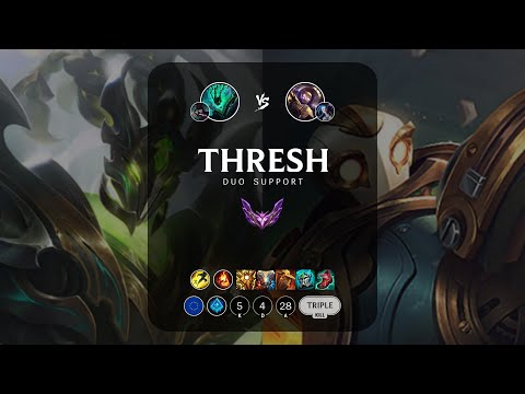 Thresh Support vs Blitzcrank - EUW Master Patch 13.5