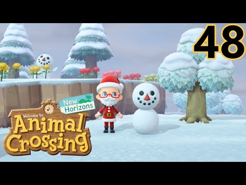 Animal Crossing: New Horizons - Gameplay Walkthrough Part 48 - Christmas Time!