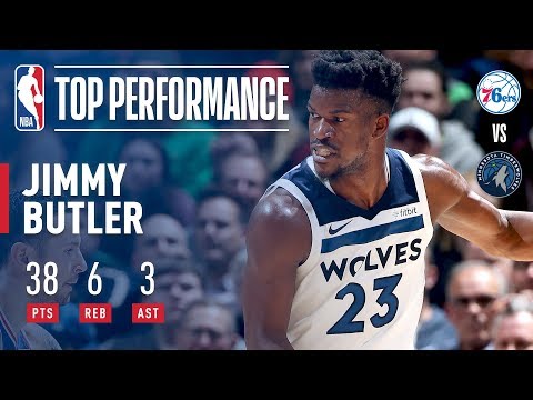 Jimmy Butler's AMAZING 38 Point Performance vs The 76ers