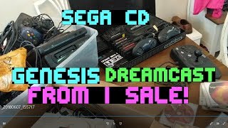 Amazing Live Garage Sale Finds! Sega CD, Dreamcast, Genesis, Pokemon Games & More! S2E12