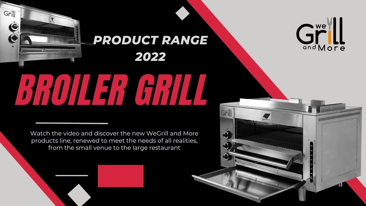 BROILER GRILL – Il sistema di cottura per la grigliata perfetta Sub Eng