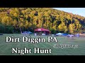 Dirt Diggin PA after dark.. Metal detecting night hunt.  My 1st event as a Nokta Nomad #IdigFridays
