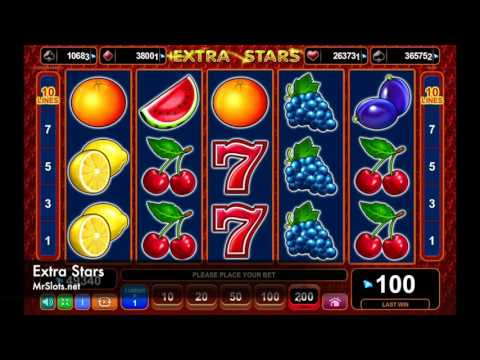 Extra Stars - Get something extra with this slot machine!