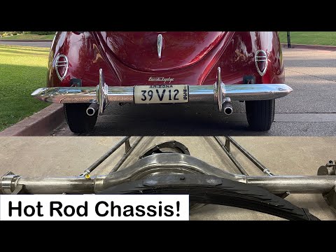 1938 Zephyr Part 31 - Driveline and Chassis Build begins! Restoration of a 1938 Lincoln V12 Coupe