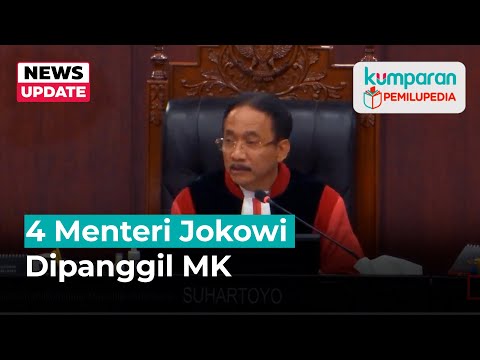MK Panggil Menteri ke Sidang Pilpres: Airlangga, Sri Mulyani, Risma, & Muhadjir