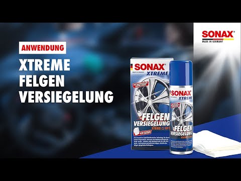 Anwendung SONAX XTREME FelgenVersiegelung