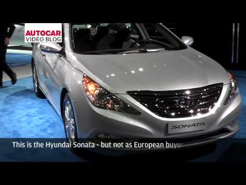 Detroit motor show: Hyundai Sonata by autocar.co.uk