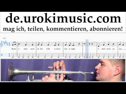 Trompete Lernen Sia - Cheap Thrills Tabulatur Teil#2 um-i995