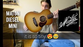 Video thumbnail for Honest First Look At The "Maton EMD6 Mini Maton Diesel" (Unboxing - Review - Demo) @matonguitars by JammerhakenTV