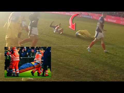 Calvin Brackelmann Scary Head Injury Vs Holstein Kiel | SC Paderborn
