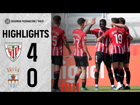 ⚽ Resumen I Bilbao Athletic 4-0 Náxara CD I Laburpena I Segunda Federación J31