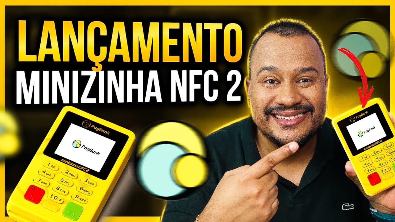 Testei a MINIZINHA NFC 2 - NOVA Maquininha de Cartão do PagSeguro [Review Completo]