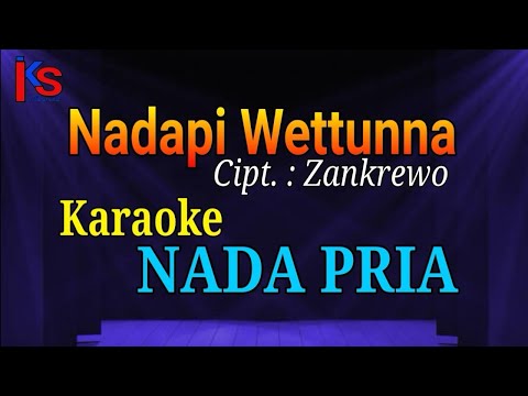 Nadapi Wettunna KARAOKE NADA PRIA #lagubugis