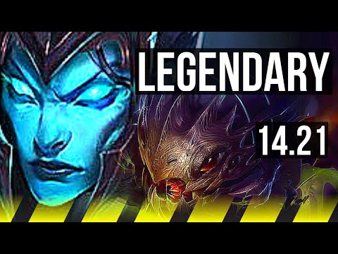 KALISTA & Nautilus vs KOG'MAW & Poppy (ADC) | Legendary | KR Challenger | 14.21