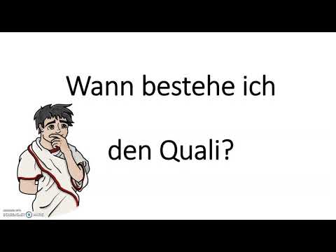 Der Quali - bestanden? Notenberechnung für den Abschluss der Mittelschule + Regeln Nachprüfung