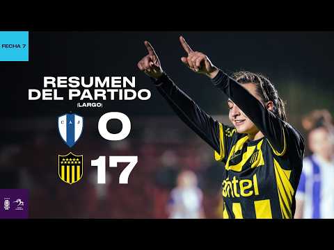 Juventud 0-17 Peñarol | HL Largo | Fecha 7 | Torneo Clausura | Fútbol Femenino | #AUFTV