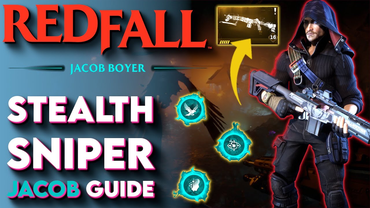 OP DAMAGE! Redfall Jacob Build Guide - Best Jacob Skills, Weapons and More!