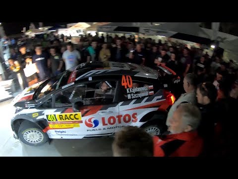 Timelapse RallyRACC 2018 - from gravel to asphalt spec - Kajetanowicz/Szczepaniak