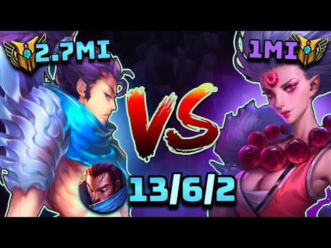 QUANDO 2 MONOS SE ENCONTRAM: YASUO x DIANA - meu time ta se rendendo, mas eu ainda vou carregar eles