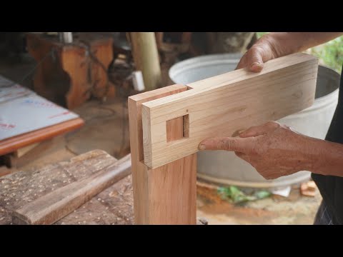 Build Strong Wood Joints Without Nails or Screws – Pure Joinery Technique