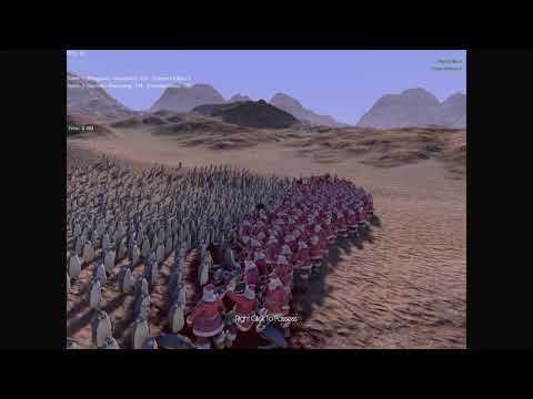 UEBS: 1000 Penguins VS 200 Santa's