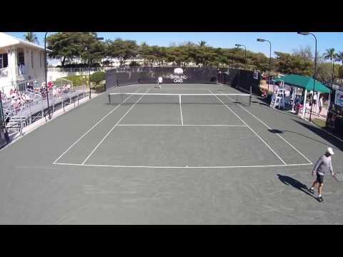 Men's 60 Singles Final, Sterling Oaks Category II - Great Senior Tennis!