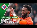 Opstootjes, rode kaarten en doelpunten tijdens Katwijkse derby
